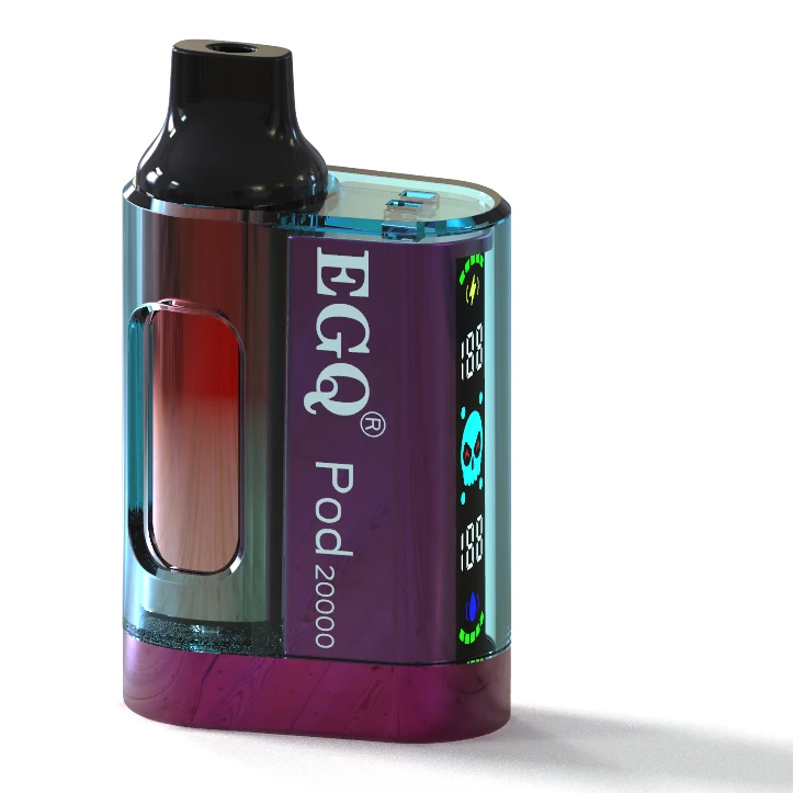 Blwch Grisial POD 20000 Puffs Sigaréts Electronig